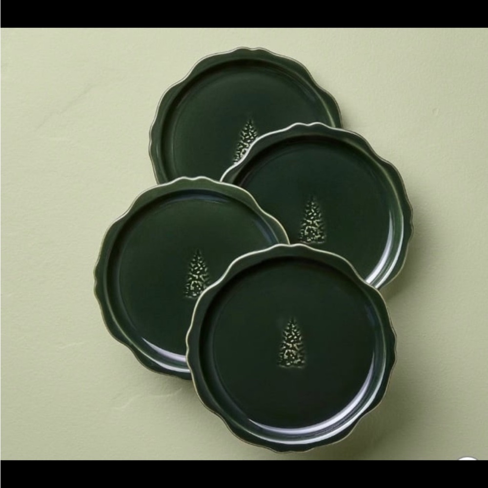 7-Inch Stoneware Appetizer Plates Tree Icon from Hearth & Hand™ with Magnolia